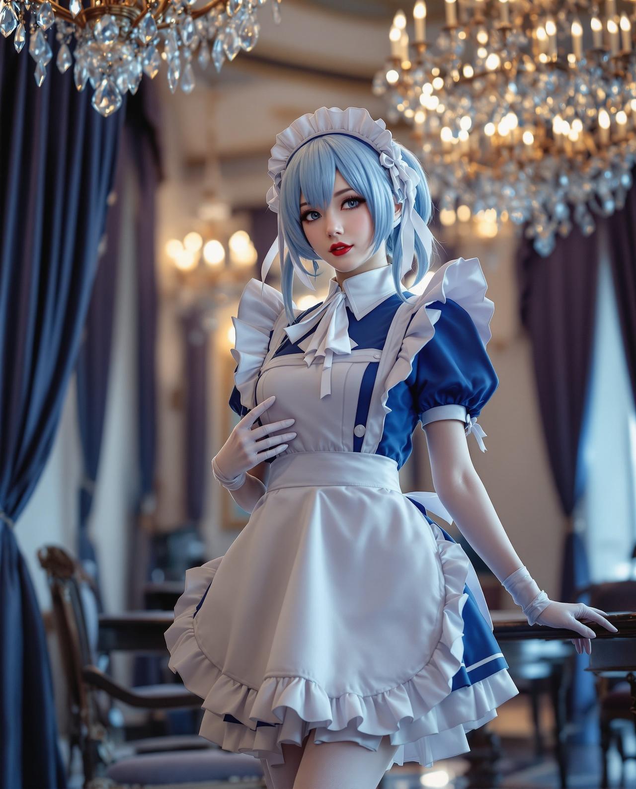 蕾姆之心 - Coser写真 - 福利姬cos唯美写真